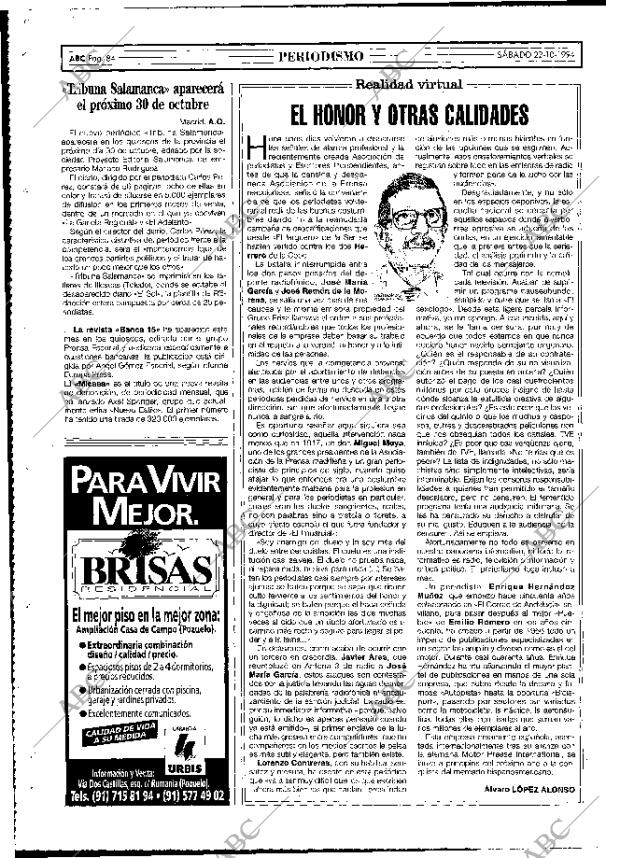 ABC MADRID 22-10-1994 página 84