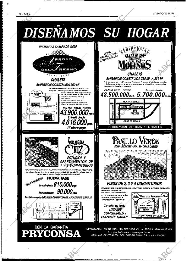ABC MADRID 22-10-1994 página 86