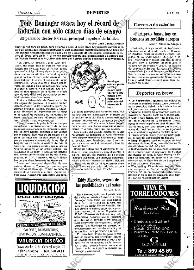 ABC MADRID 22-10-1994 página 97