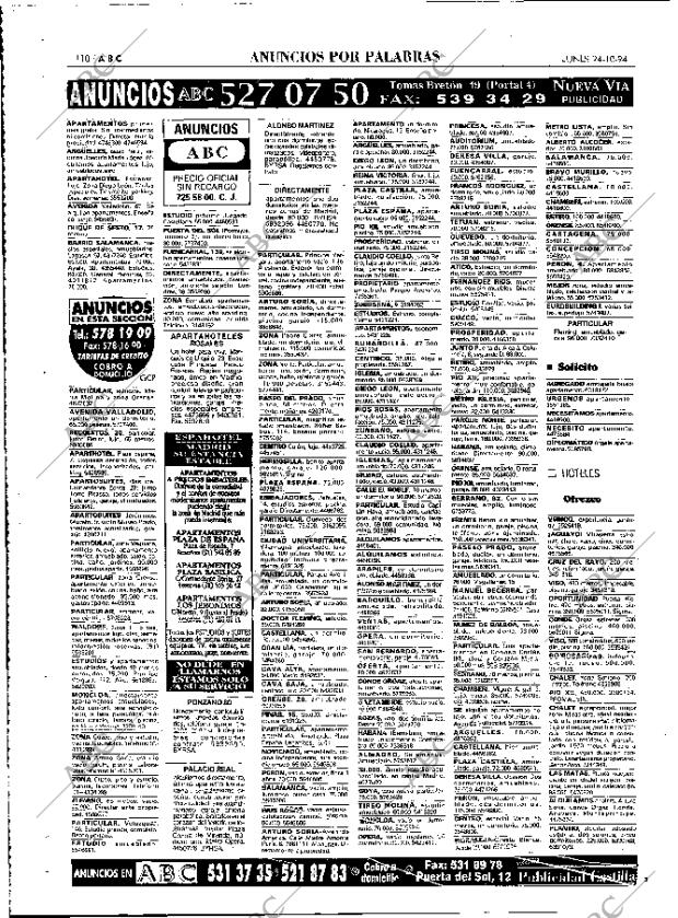 ABC MADRID 24-10-1994 página 110
