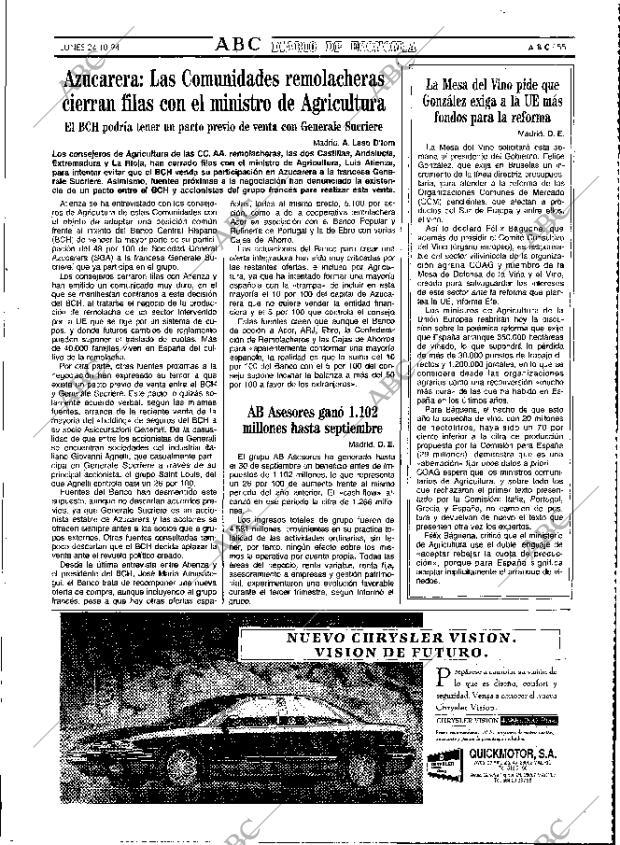 ABC MADRID 24-10-1994 página 55
