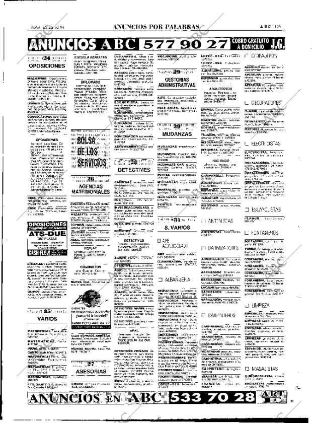 ABC MADRID 25-10-1994 página 125