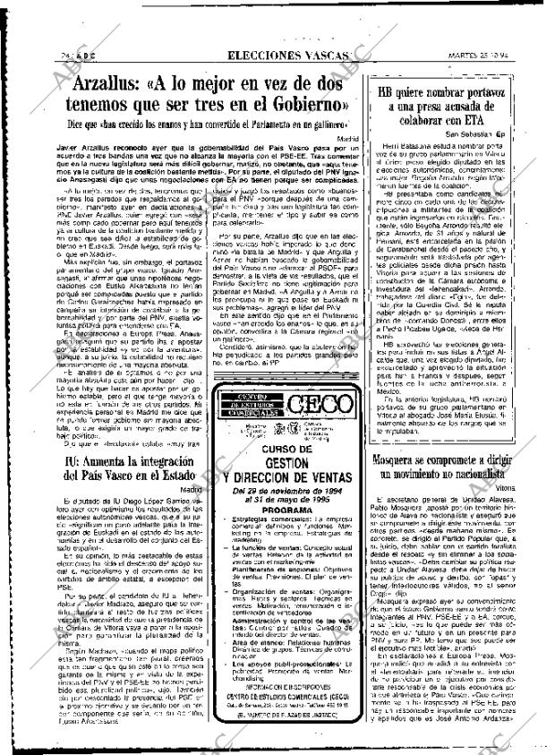 ABC MADRID 25-10-1994 página 24