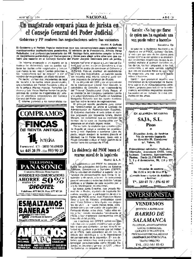 ABC MADRID 25-10-1994 página 31