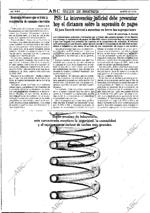 ABC MADRID 25-10-1994 página 44