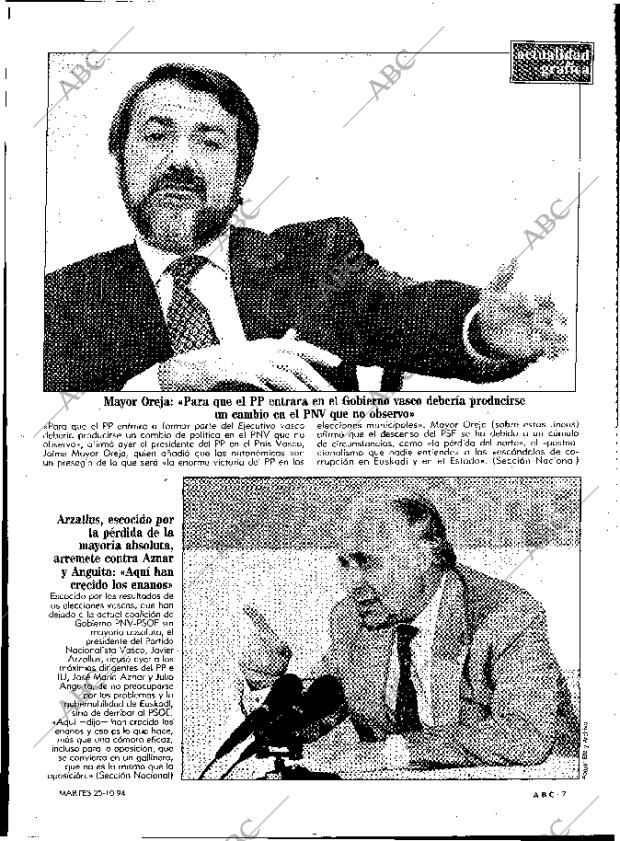 ABC MADRID 25-10-1994 página 7