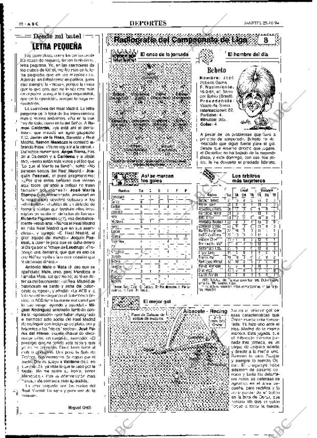 ABC MADRID 25-10-1994 página 88
