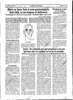 ABC MADRID 25-10-1994 página 91