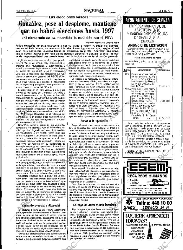 ABC SEVILLA 25-10-1994 página 23