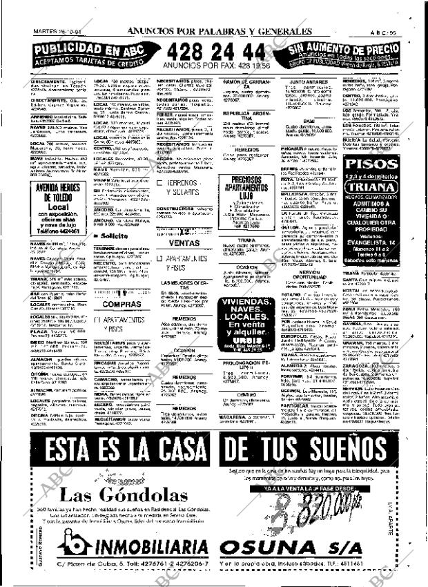 ABC SEVILLA 25-10-1994 página 95