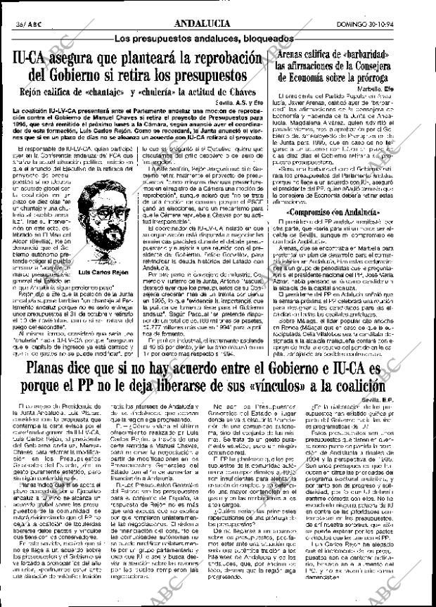 ABC SEVILLA 30-10-1994 página 36