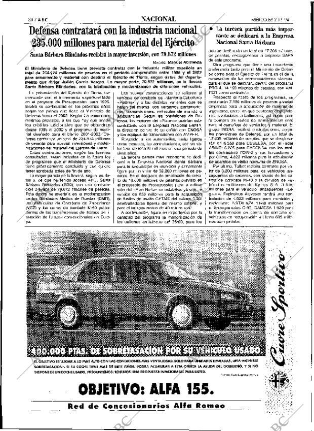 ABC SEVILLA 02-11-1994 página 30
