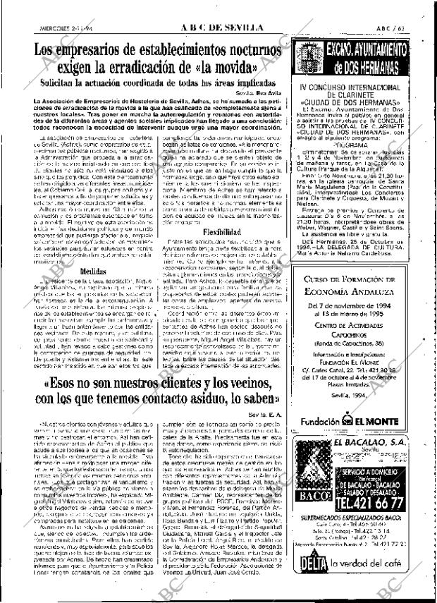 ABC SEVILLA 02-11-1994 página 63