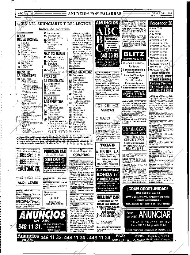 ABC MADRID 03-11-1994 página 118