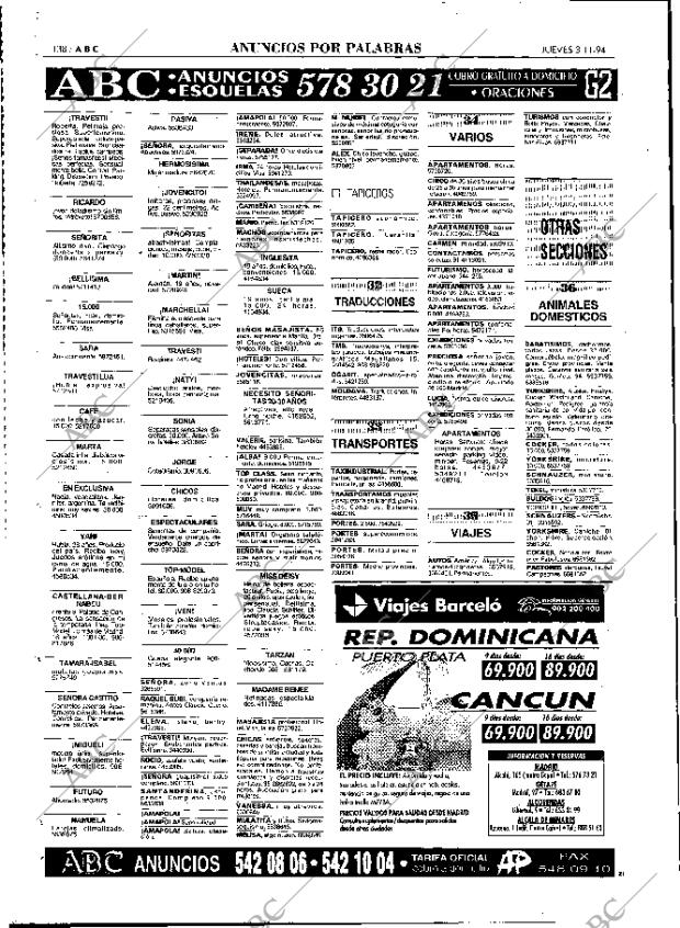 ABC MADRID 03-11-1994 página 138