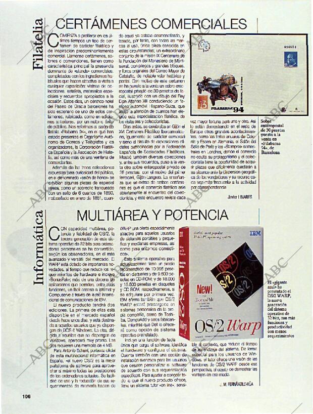 BLANCO Y NEGRO MADRID 06-11-1994 página 106