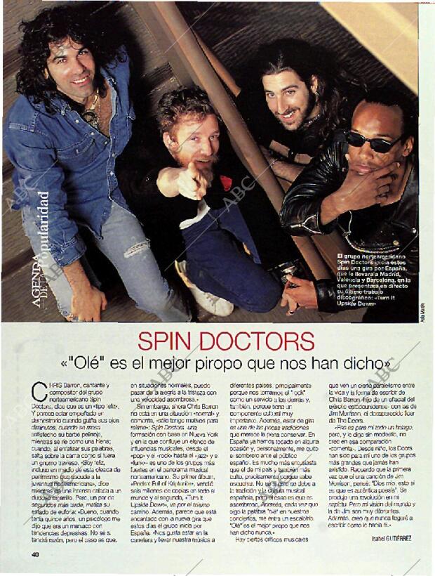 BLANCO Y NEGRO MADRID 06-11-1994 página 40