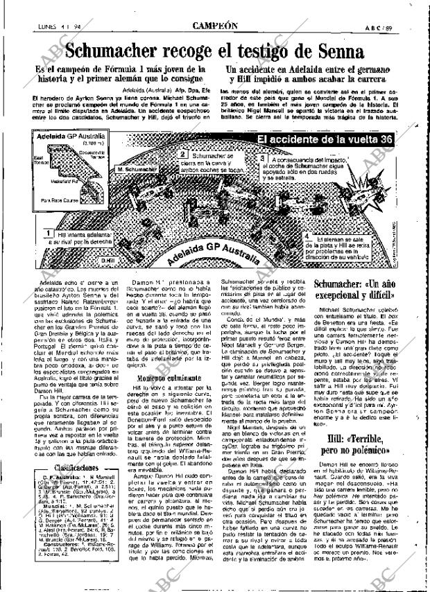 ABC MADRID 14-11-1994 página 89