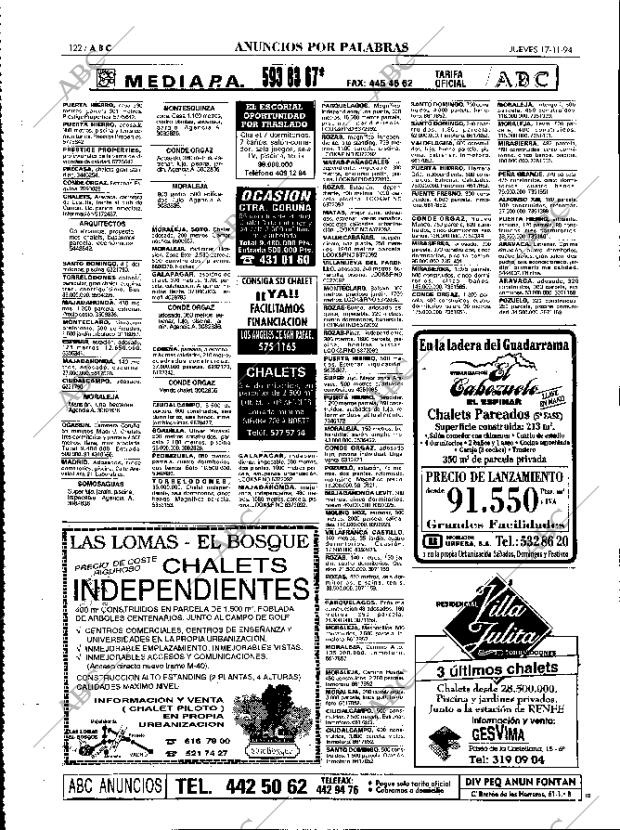 ABC MADRID 17-11-1994 página 122
