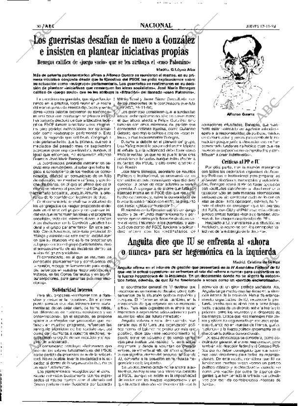 ABC MADRID 17-11-1994 página 30