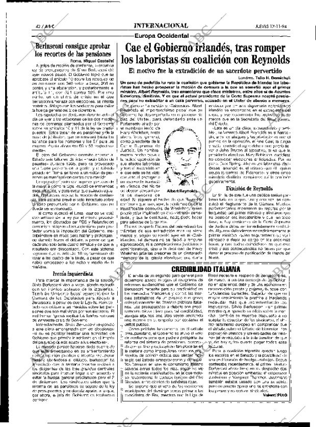 ABC MADRID 17-11-1994 página 42