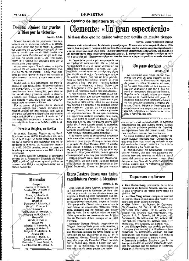 ABC MADRID 17-11-1994 página 94