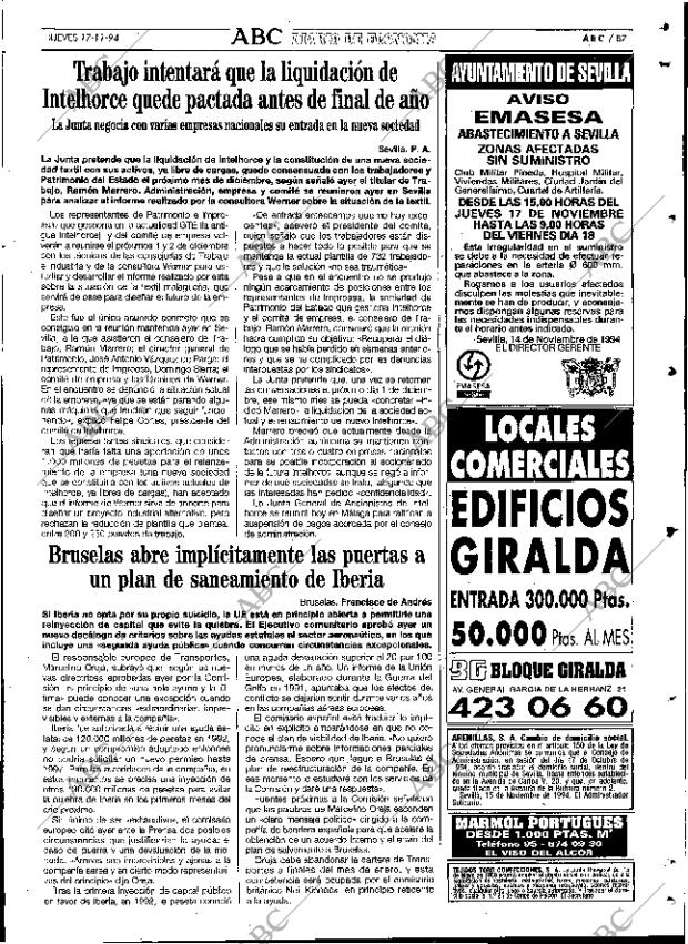 ABC SEVILLA 17-11-1994 página 87