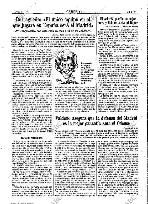 ABC MADRID 21-11-1994 página 81