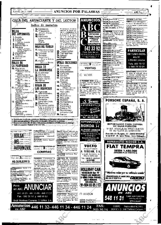 ABC MADRID 24-11-1994 página 113