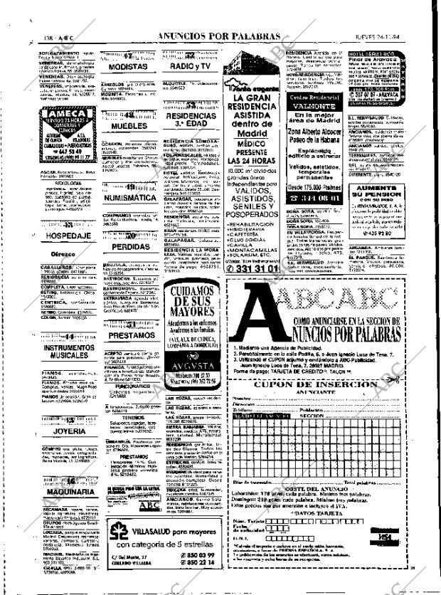 ABC MADRID 24-11-1994 página 138