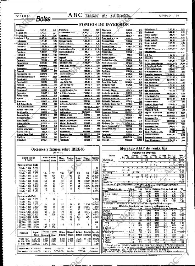 ABC MADRID 24-11-1994 página 56