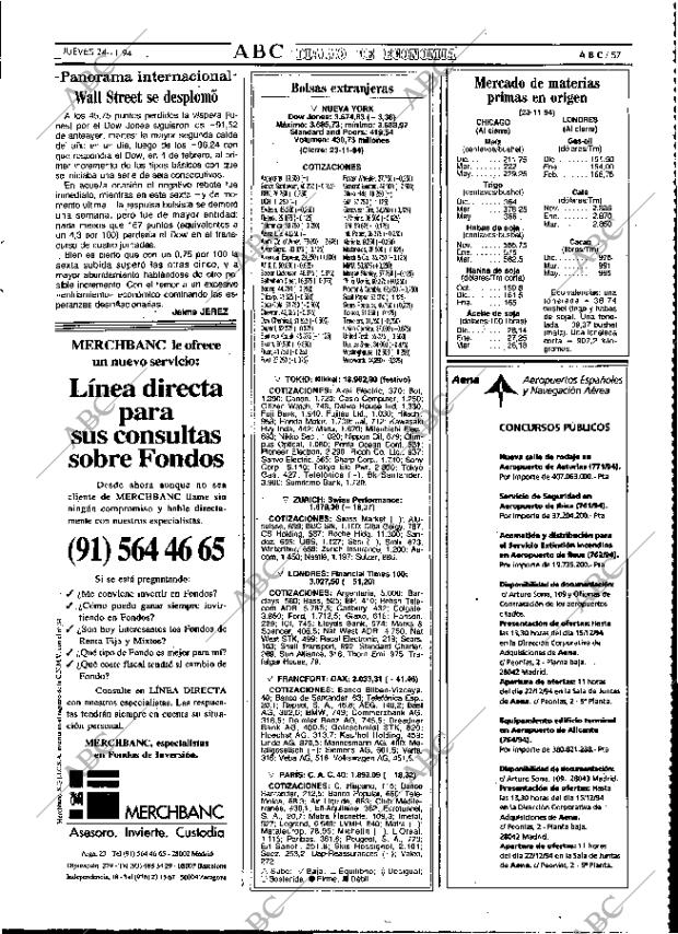 ABC MADRID 24-11-1994 página 57