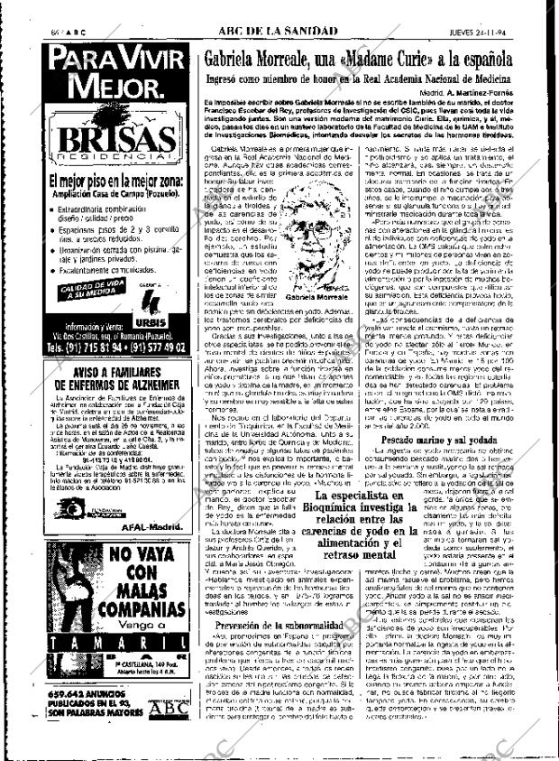 ABC MADRID 24-11-1994 página 86