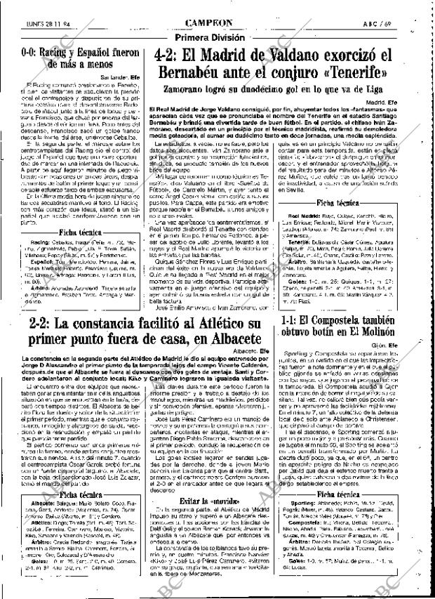ABC SEVILLA 28-11-1994 página 69