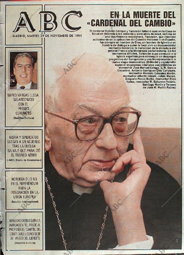 ABC MADRID 29-11-1994 página 1