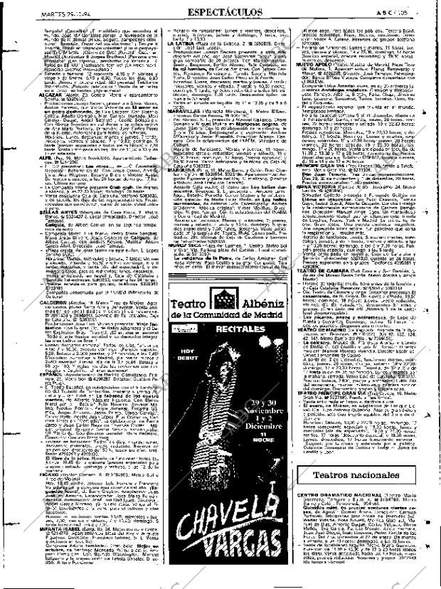 ABC MADRID 29-11-1994 página 105