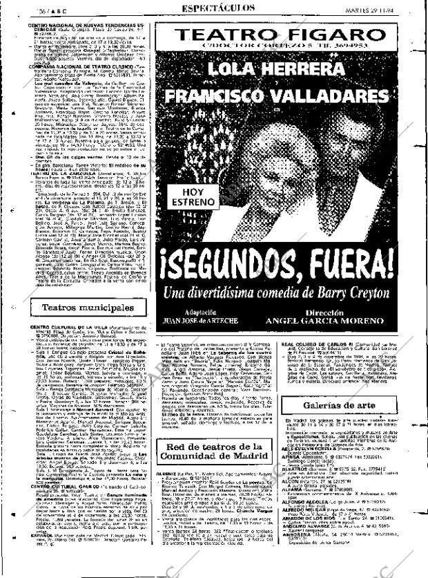 ABC MADRID 29-11-1994 página 106