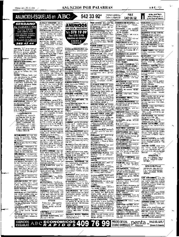 ABC MADRID 29-11-1994 página 121