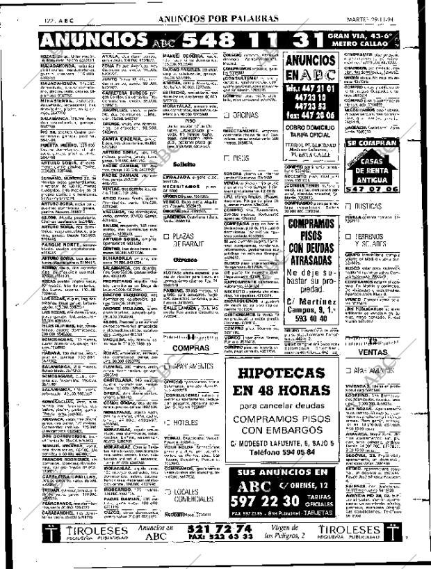ABC MADRID 29-11-1994 página 122