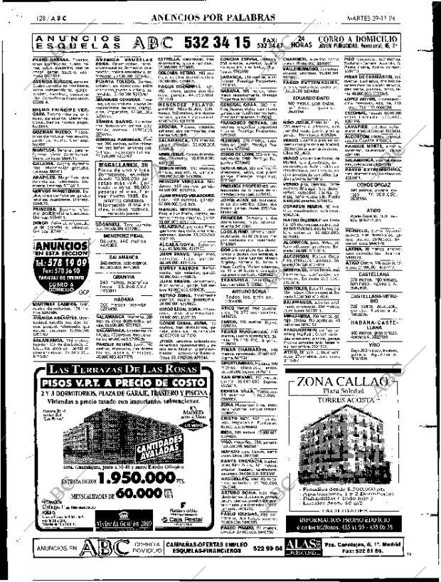 ABC MADRID 29-11-1994 página 128