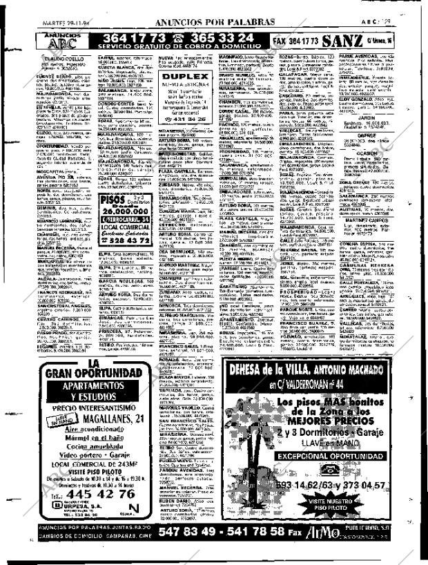 ABC MADRID 29-11-1994 página 129