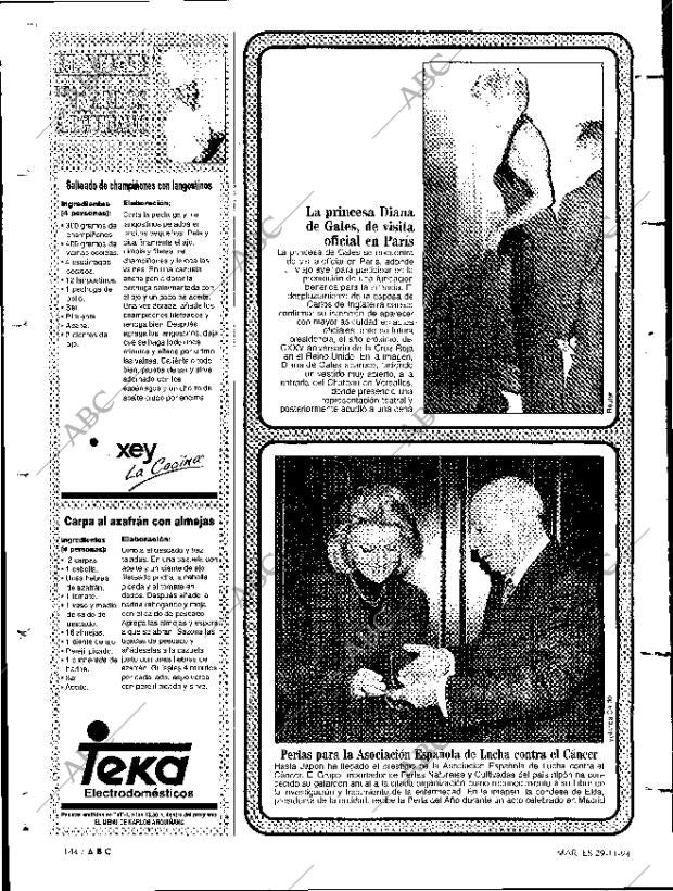 ABC MADRID 29-11-1994 página 144