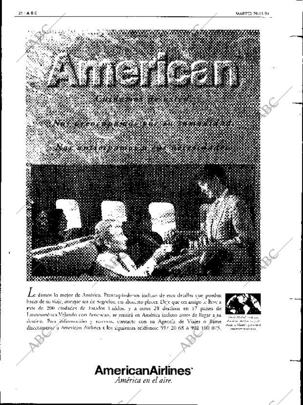 ABC MADRID 29-11-1994 página 26