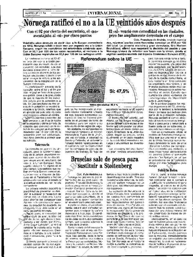 ABC MADRID 29-11-1994 página 31