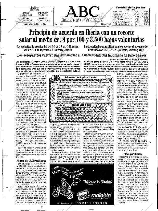 ABC MADRID 29-11-1994 página 41