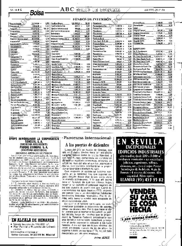 ABC MADRID 29-11-1994 página 54