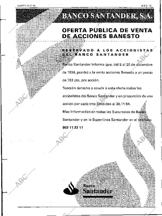 ABC MADRID 29-11-1994 página 55