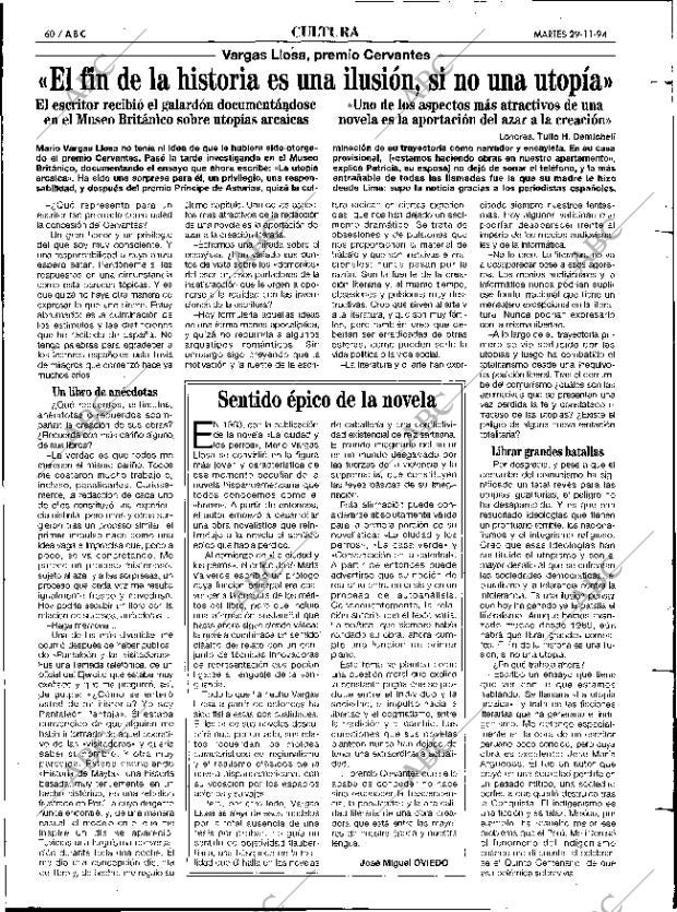 ABC MADRID 29-11-1994 página 60