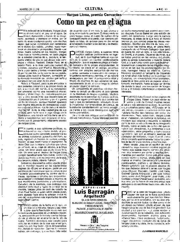 ABC MADRID 29-11-1994 página 61