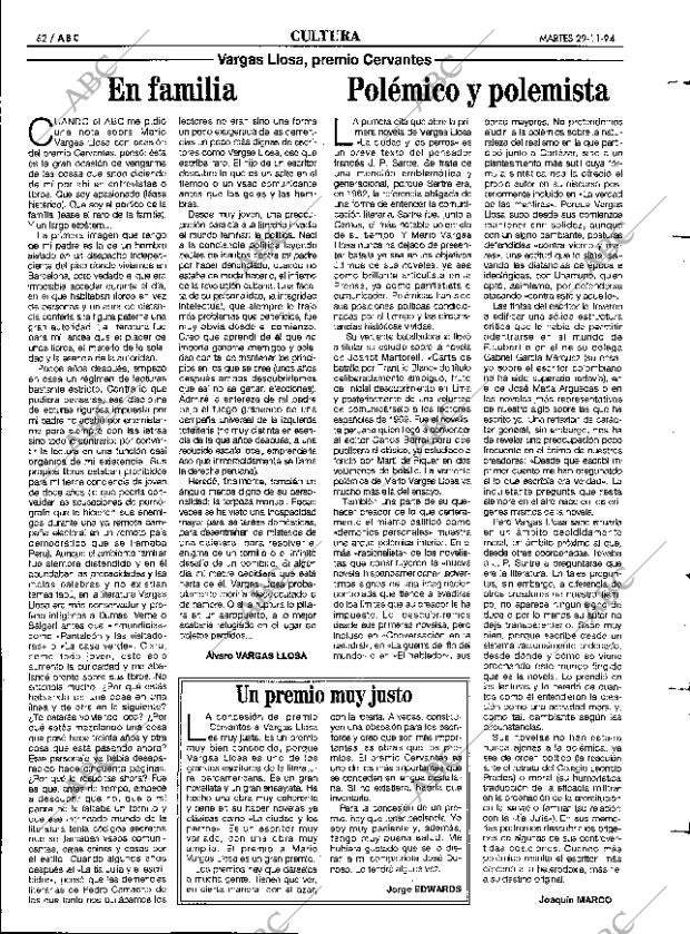 ABC MADRID 29-11-1994 página 62